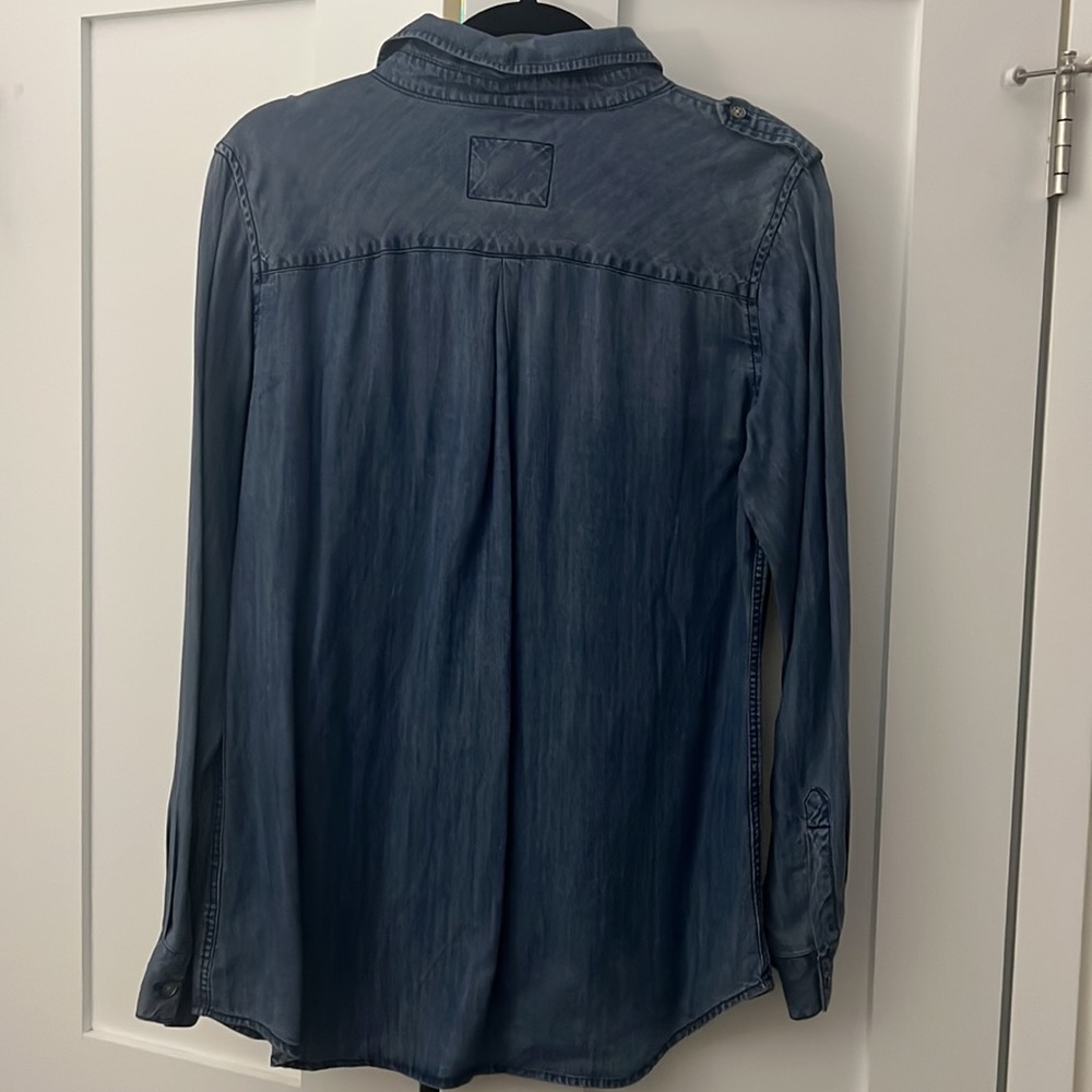 Rails Denim Button Down, Women’s Size M - image 2